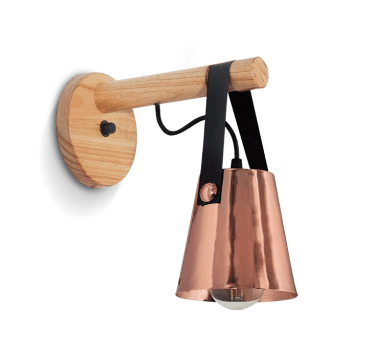 Aplique Campana cobre