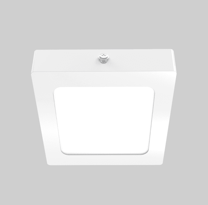 panel cuadrado 6w