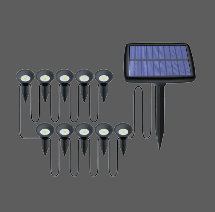 kit estacas solares