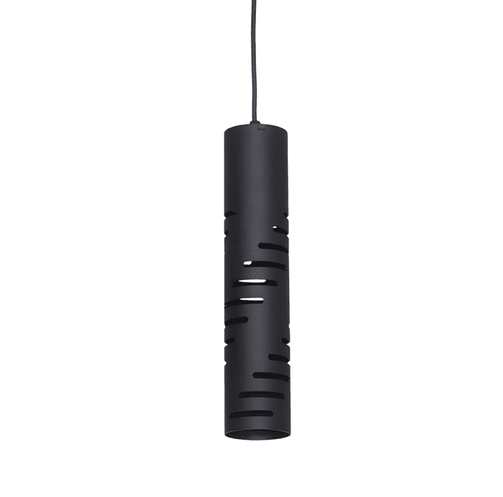 TUBO RANURADO negro